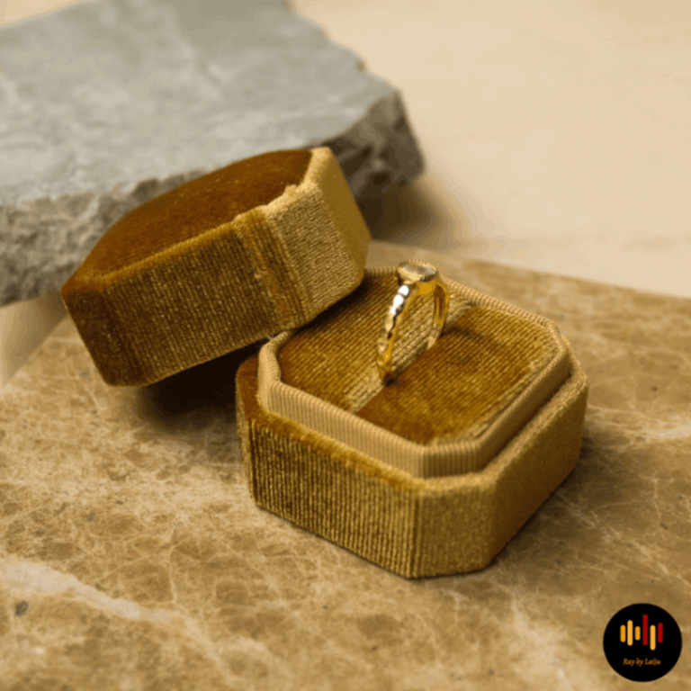 Khaki Velvet Box (only box) - Image 1