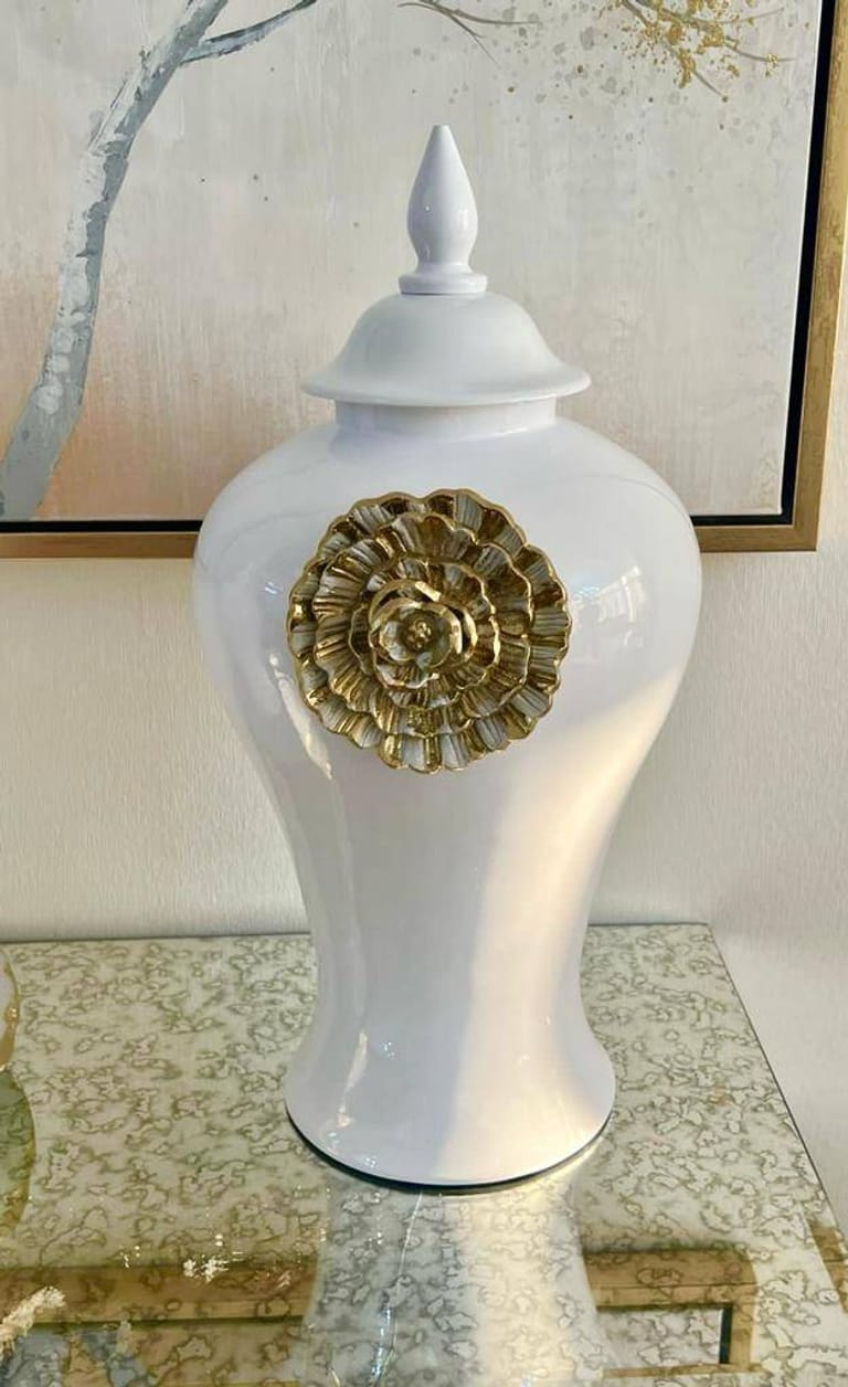 The Blossom Ginger Jar — Small Decorative Home Accent UAE - Image 4