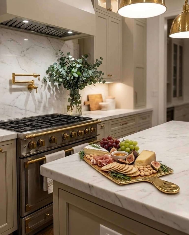 Naya Rustic Wood and Gold Cheese Board — Premium Entertaining - Image 3