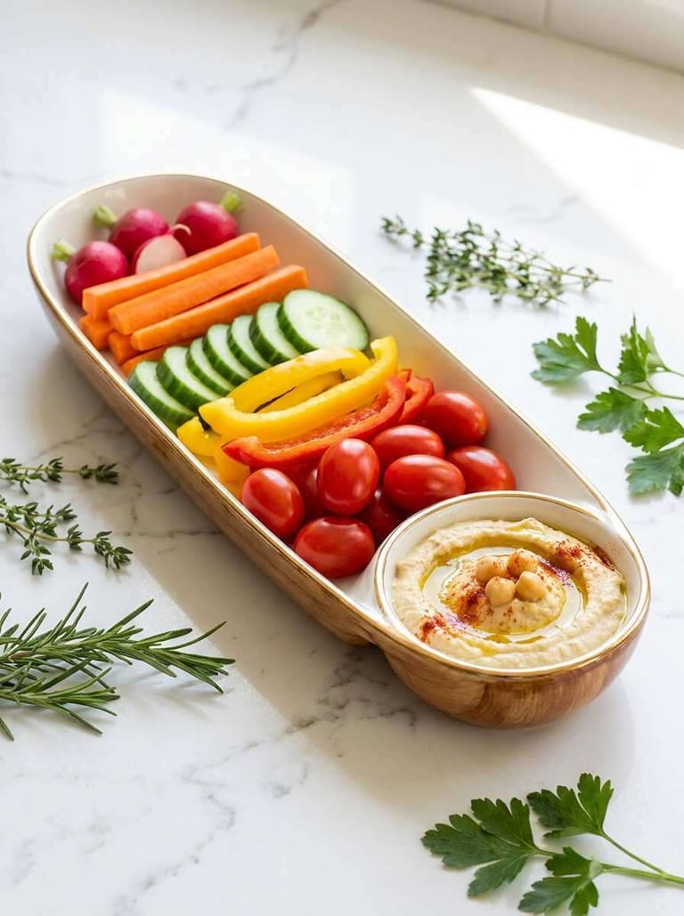 Naya Chip and Dip Server — Luxury Entertaining Piece - Image 4