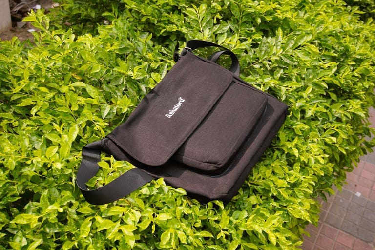 Black Messenger Bag - Image 3