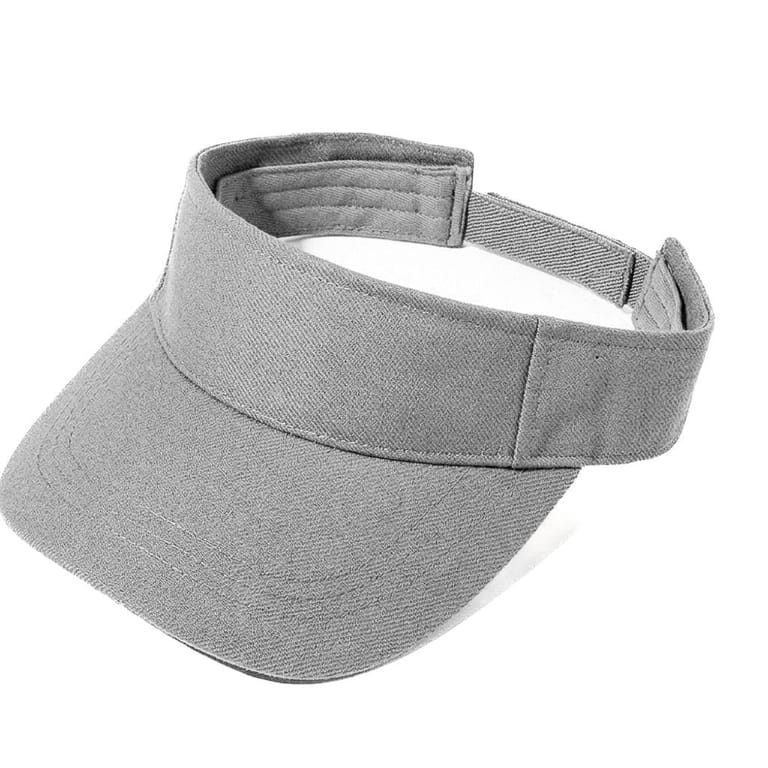 Visor Cap Light Grey - Image 3