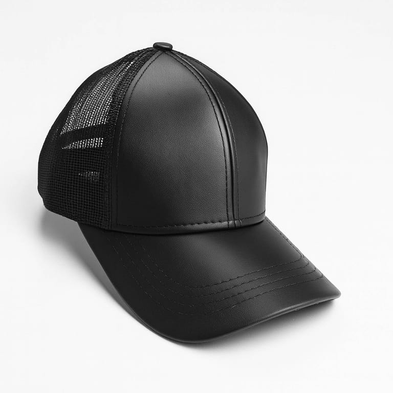 The Nior Leather Cap - Image 6