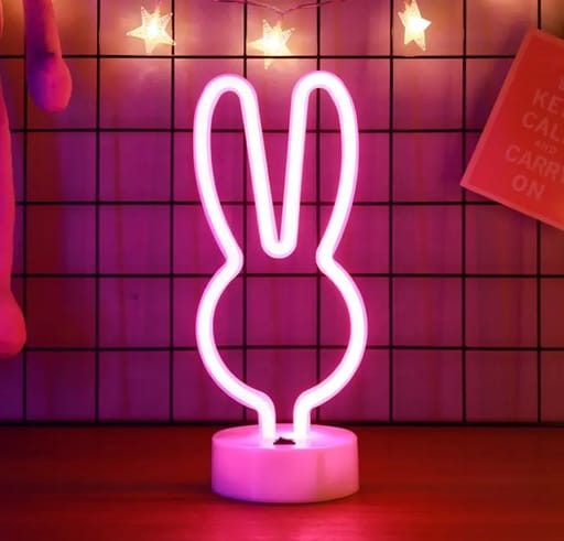 Neon Sign- Rabbit