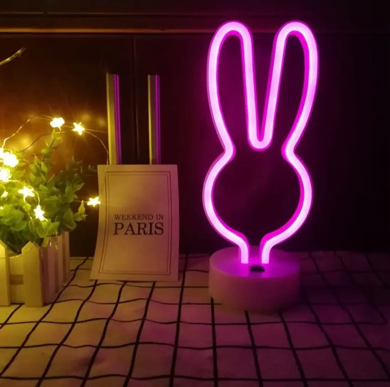 Neon Sign- Rabbit - Image 3