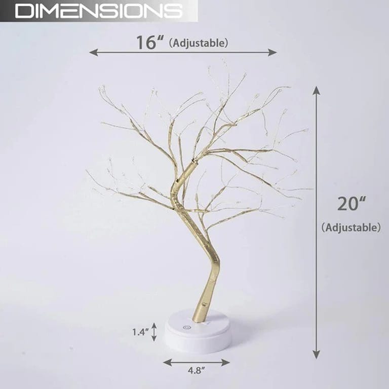 108 LED Bonsai Tree Lamp - Image 4