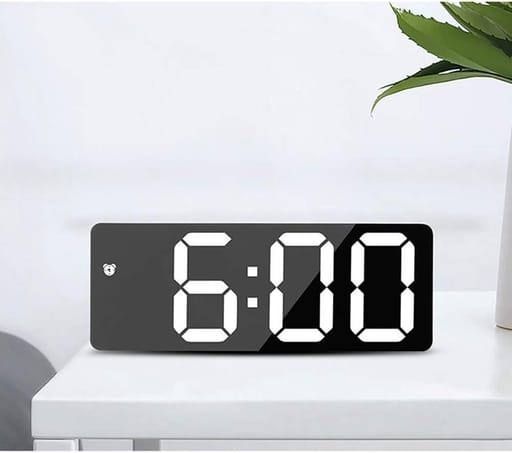LED Smart Table Clock | White
