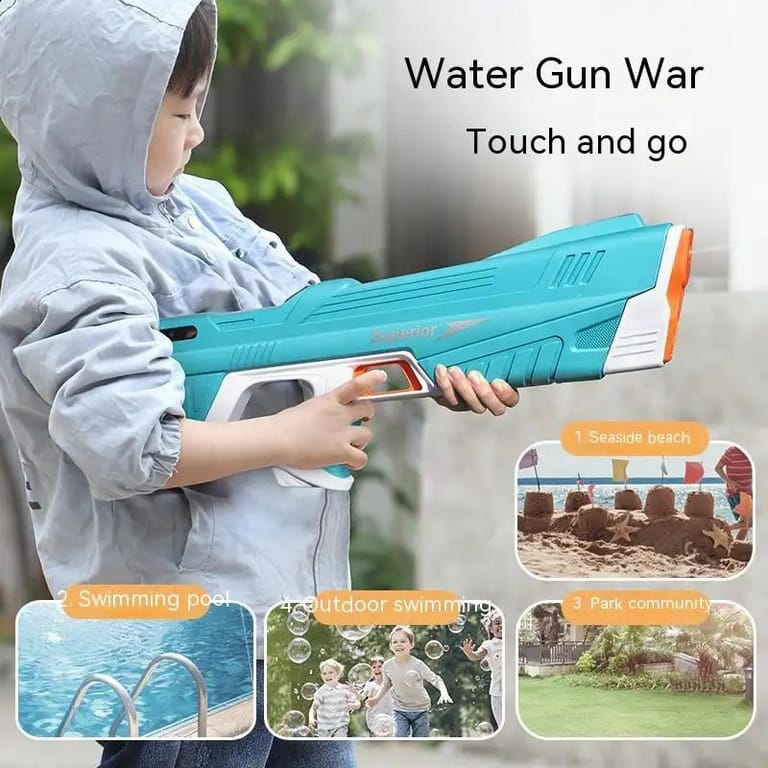 Electric Water Gun- Toy (large capacity) - Image 4