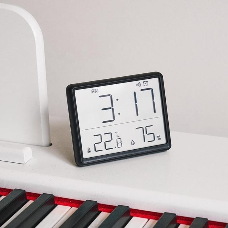 Multi-Function Magnetic Hold LCD Table + Wall Clock - Image 2