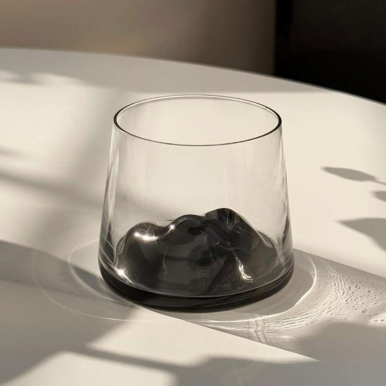 220mL Smoky Mountain Glass - Image 1