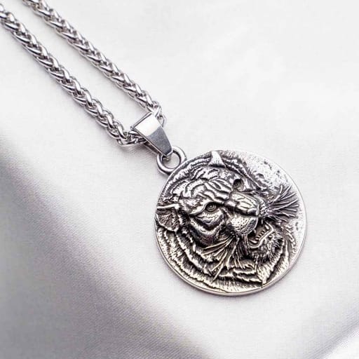 Bengal Tiger- Titanium Steel Necklace