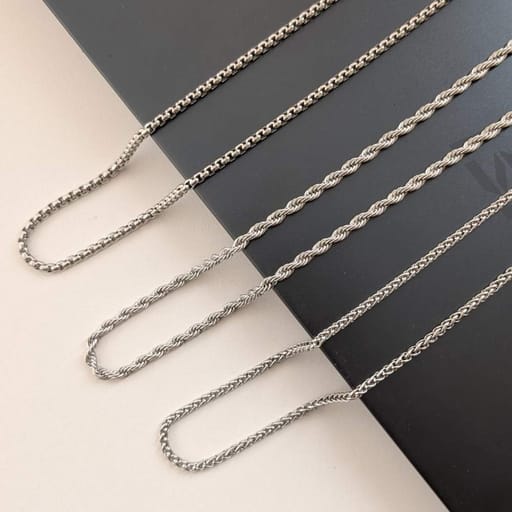 3 in 1 Combo- Titanium Steel Chain Set