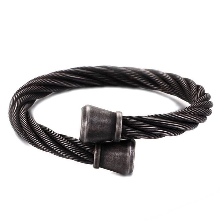 Titanium Steel Wired Bracelet - Image 3