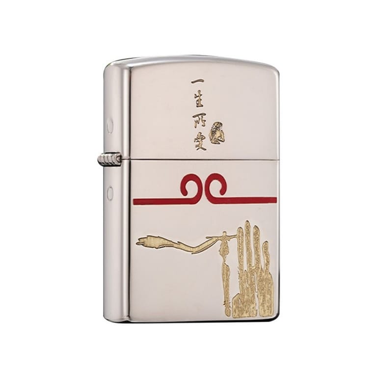 ZORRO Lifetime Love Art Refillable Oil Lighter