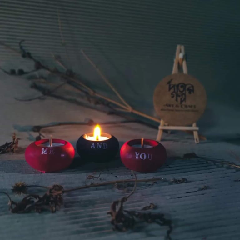 Mini Candle Set – Solid Color - Image 2