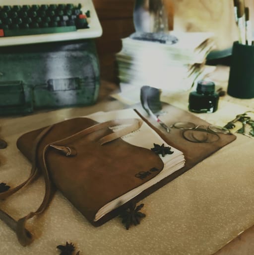 Knotted Vintage Diary