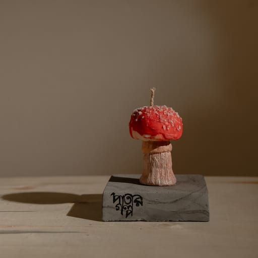 Mushroom Candle