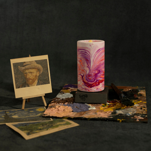 Van Gogh inspired Theme Candle