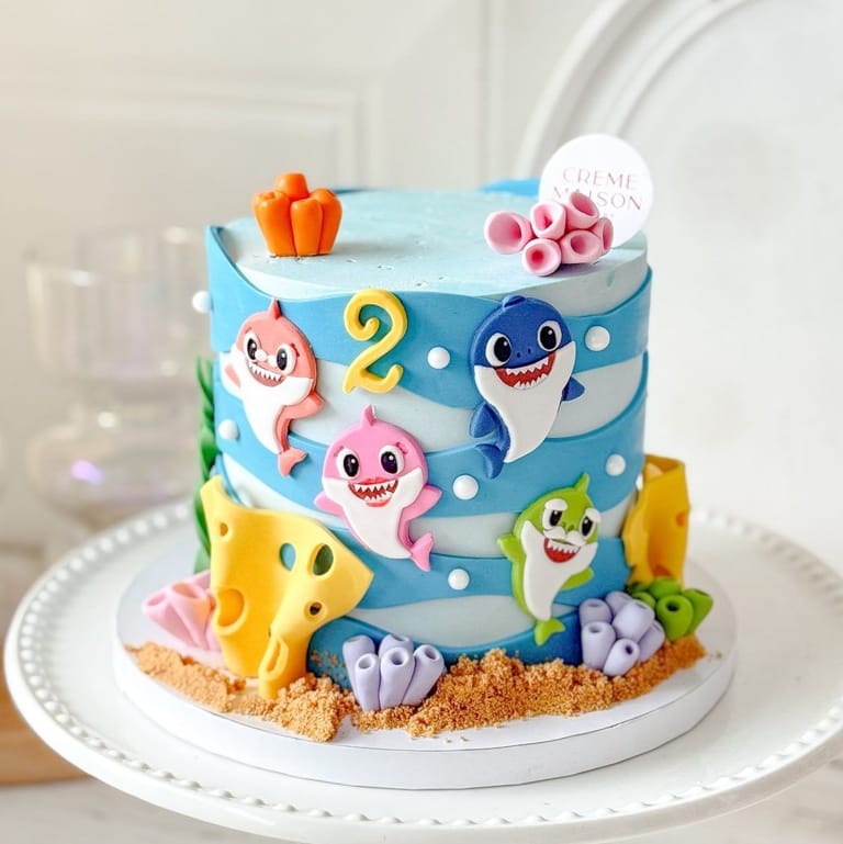 Bryston Baby Shark Cake