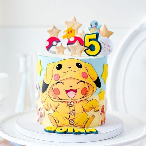 Ashton – Pikachu Pokemon Cake