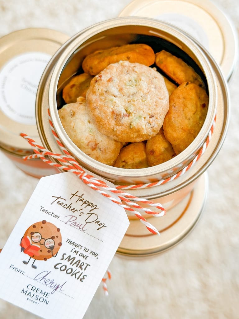 Teacher’s Day Cookie Jar (Roasted Pistachio Cranberry) - Image 2