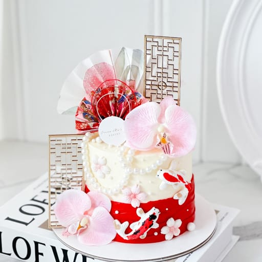 Lynette Blossom Longevity Cake
