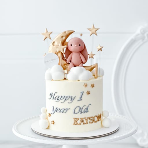 Twinkle Bunny – Baby Shower Cake