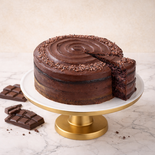 Belgian Chocolate Truffle Gourmet Cake