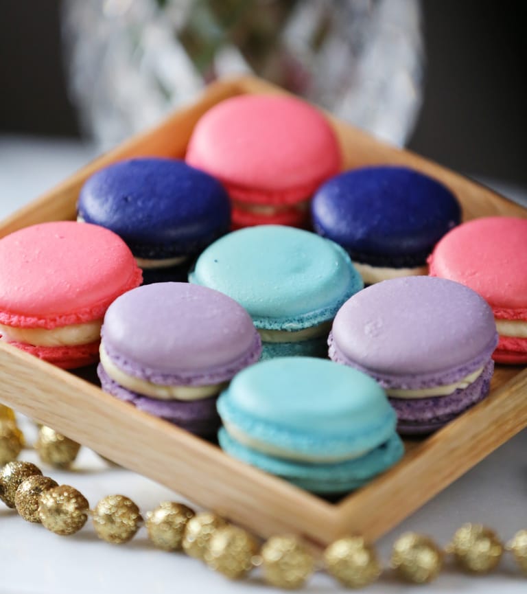 Jewel Hues Macarons