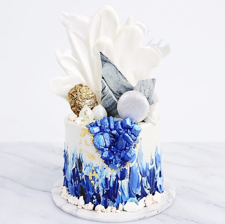 Concrete Sapphire – Blue Cake