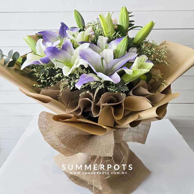 Lilies Bouquet 591 - Image 1