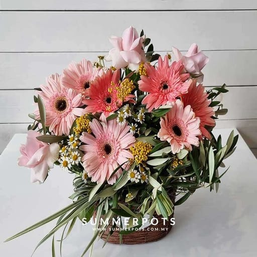 Flower Basket 216