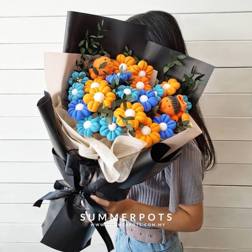 Clay Flowers 639