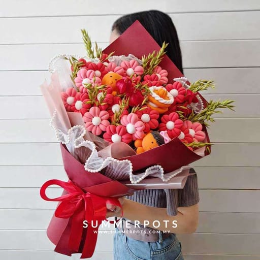 Clay Flowers 638