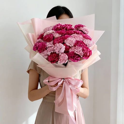 Romantic Eclipse - Romantic Pink Bouquet - FA21040
