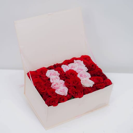 Number Lustre Bloom Box - FA28625
