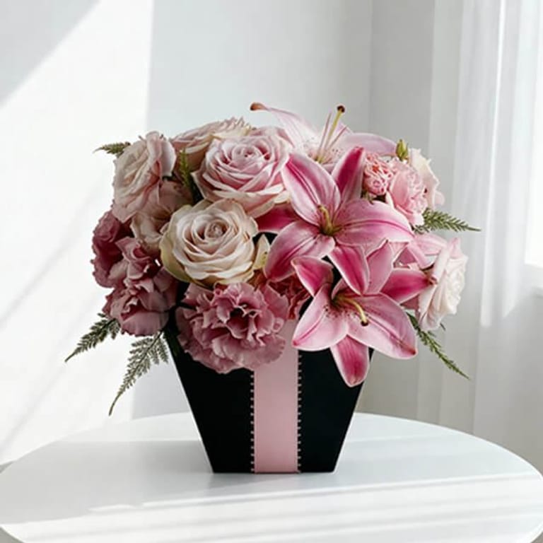 Be My Heart - Romantic Pink Arrangement - FA102776