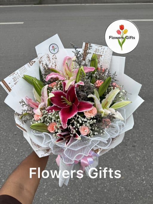 Simply Beautiful Lily Bouquet