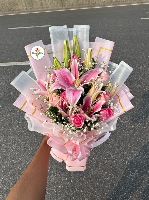 Say It With Lilies Bouquet