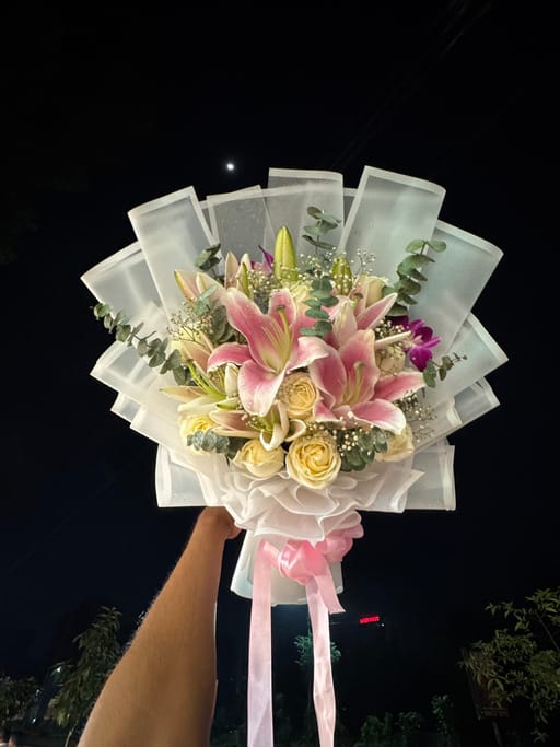 Purely Yours Lily Bouquet