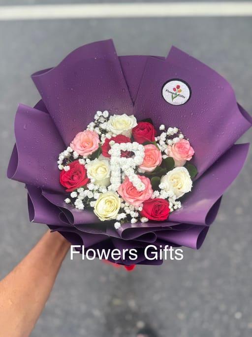 Premium Mixed Rose Bouquet