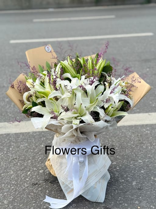 Lilies Bloom For You Bouquet