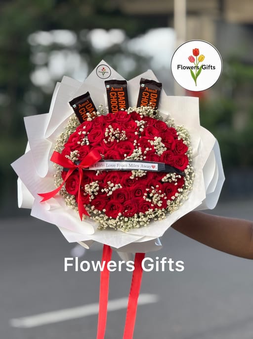 Always Yours Red Rose Bouquet