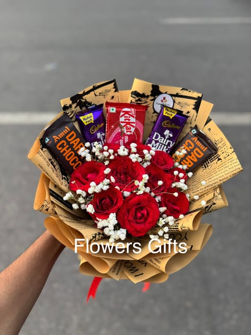 Premium Red Rose Bouquet