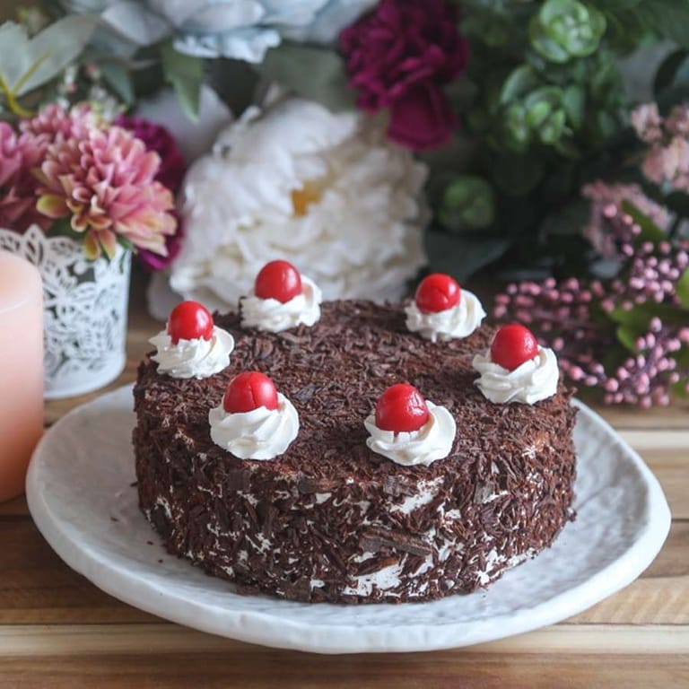 Black Forest Cake (Eggless) - Image 1