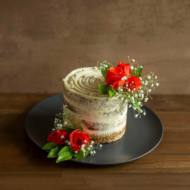 Toffee Caramel Cake With French Vanilla Butter Cream - Image 1