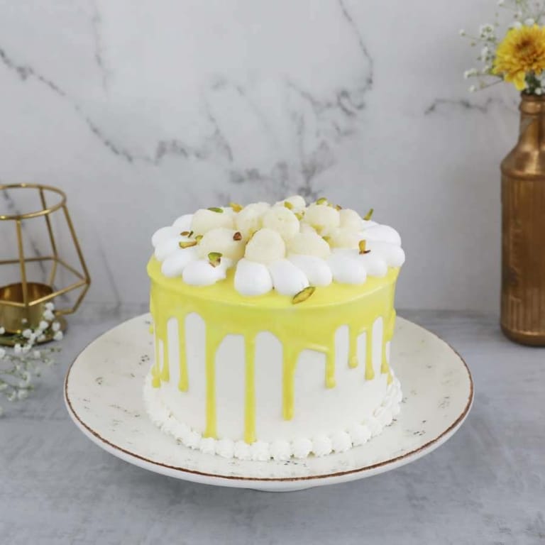 Rasmalai Cake (Eggless) - Image 1