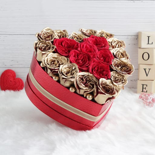 Rose Gold Heart