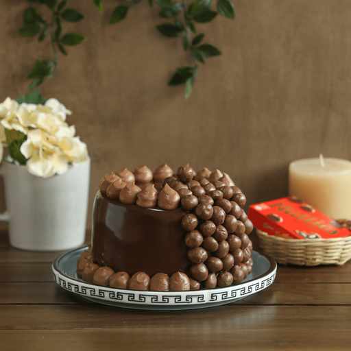 Nutties Overloaded Chocolate Cake (Eggless)