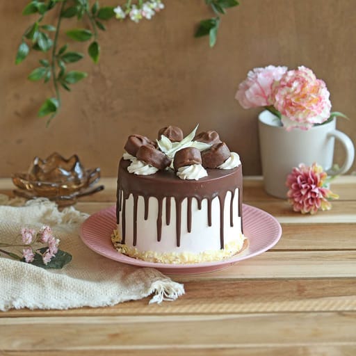 Chocolate Bounty Cake (Eggless)